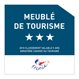logo meub de tourisme 3* 