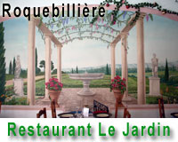 Restaurant le jardin  Roquebillire - Vsubie 06 Alpes Maritimes