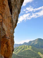 Via Ferrata - Iron Way - La Colmiane Valdeblore - 06 Alpes Maritimes