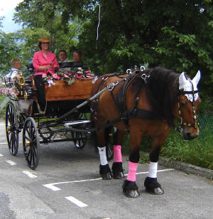 Mariage en calche